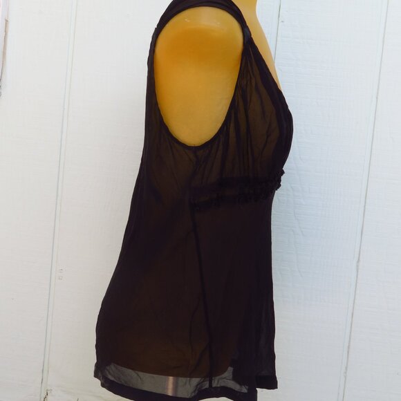 Sheer silk camisole - vintage - Picture 4 of 7